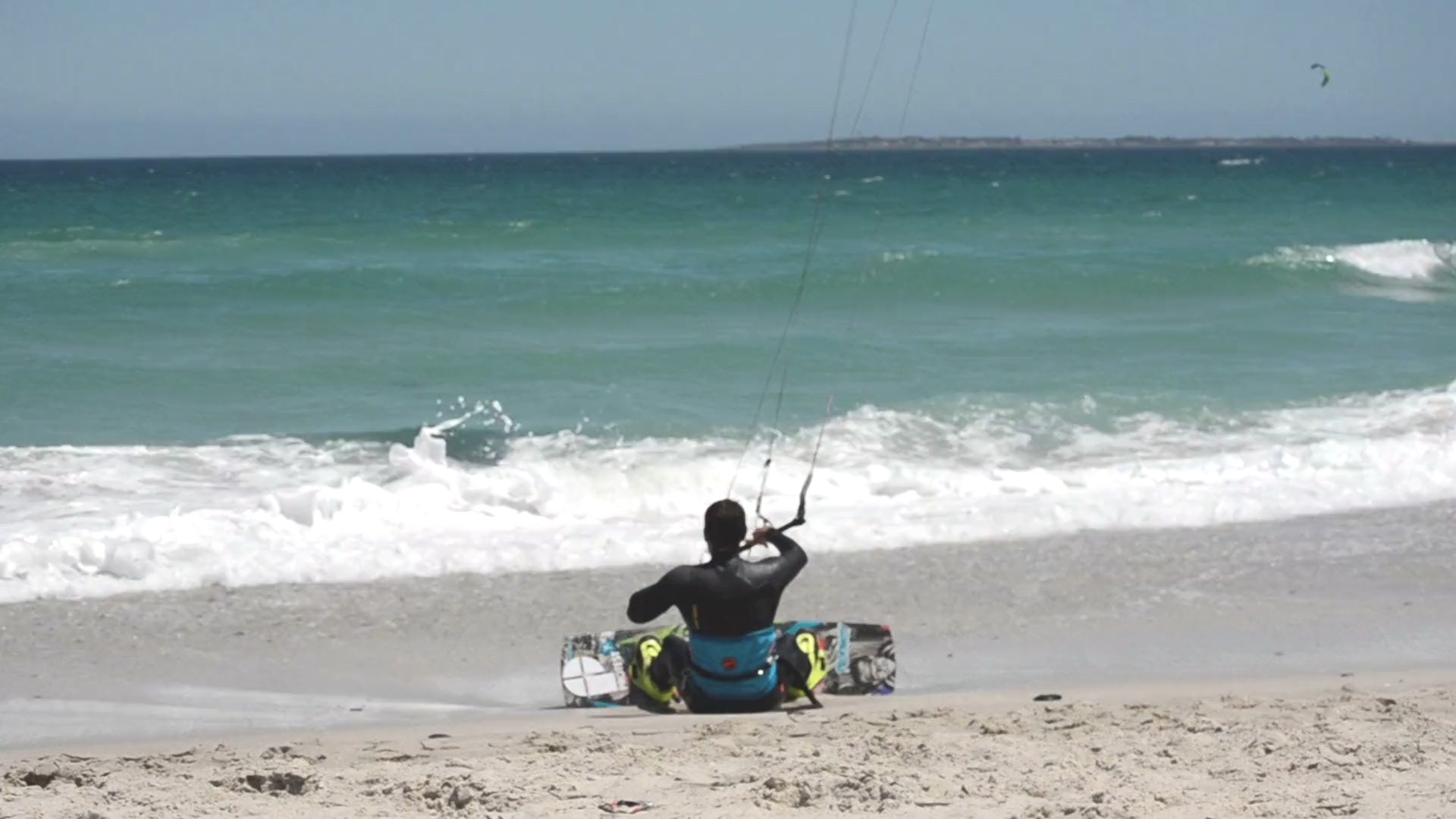 kitesurfer rising poster